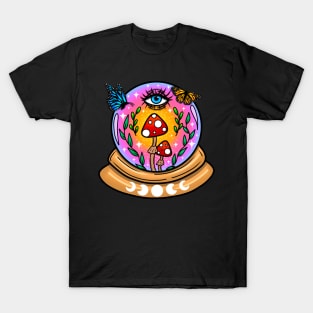 Third eye crystal ball T-Shirt